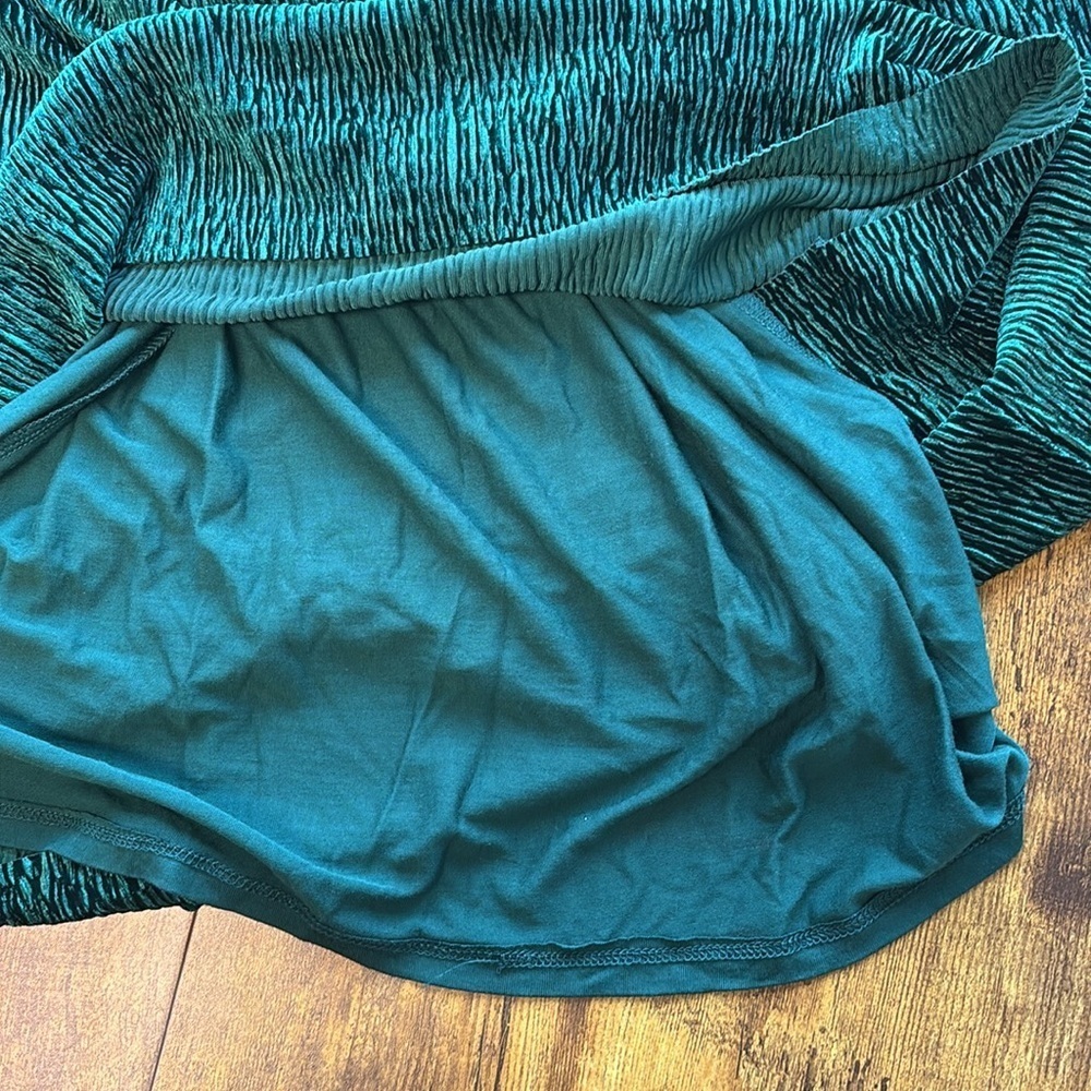 Maeve SP Green Sleeveless Dress velvet - Picture 7 of 8